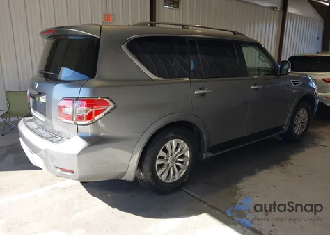 2017 Nissan Armada Sv z USA, uszkodzony, nr VIN JN8AY2NC0H9506273